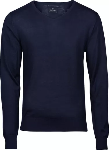 Men's V Neck Knitted Sweater