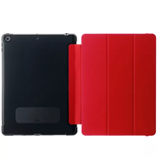 OtterBox React Folio Case for iPad 8th/9th gen, Shockproof, Drop proof, Ultra-Slim Protective Folio Case, Tested to Military Standard, Red, No Retail packaging