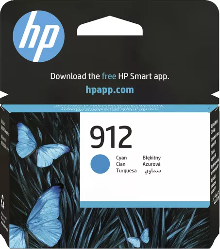 HP 3YL77AE/912 Ink cartridge cyan, 315 pages 2.93ml for HP OJ Pro 8010/e/8020