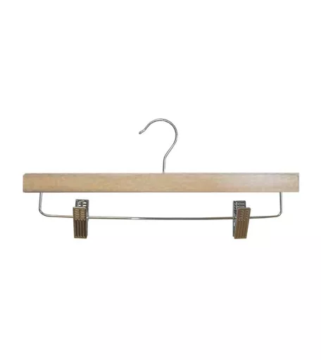 Light Wood Wooden Peg Hangers- 360mm - Box of 50