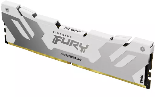 Kingston Technology FURY 16GB 7600MT/s DDR5 CL38 DIMM Renegade White XMP