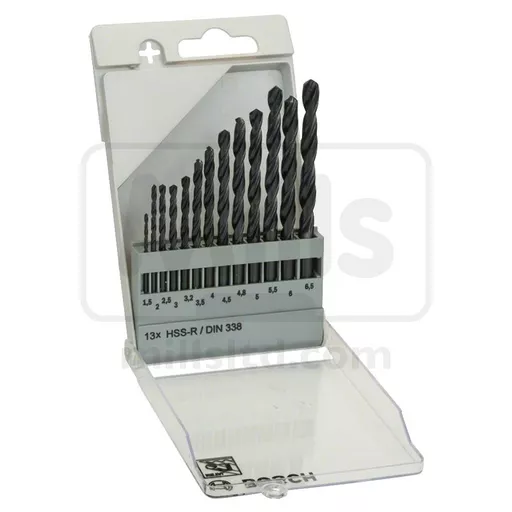 Bosch 13 Piece HSS-R Metal Drill Set 1.5-6.5mm