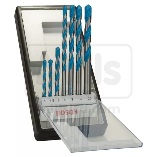 Bosch 7 Piece CYL-9 MultiConstruction Drill Set 5-10mm