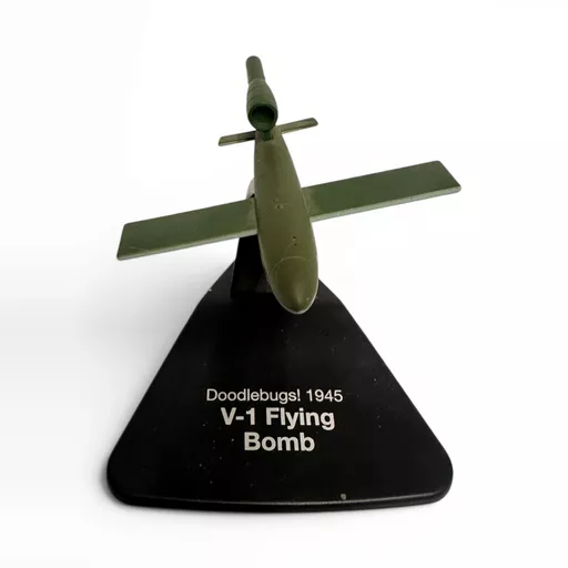 WWII V-1 Flying Bomb "Doodlebug" 1945 Desktop Display Model with Named Base