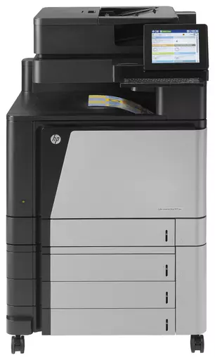 HP Color LaserJet Enterprise Flow MFP M880z, Print, copy, scan, fax, 200-sheet ADF; Front-facing USB printing; Scan to email/PDF; Two-sided printing