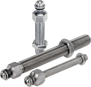 Swivel Feet With Interchangeable Spindles & Pads 8° Angle