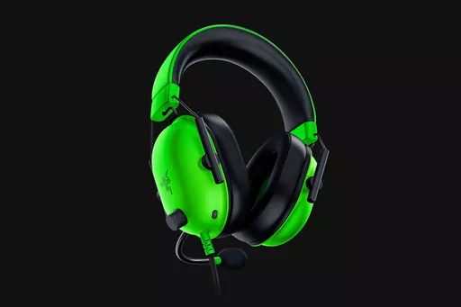 Razer BlackShark V2 X Headset Wired Head-band Gaming Green, Black