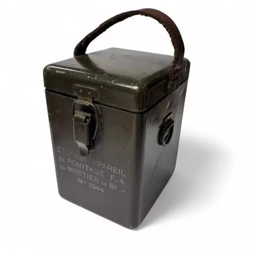 French Mortar Optical Sights Carry Case
