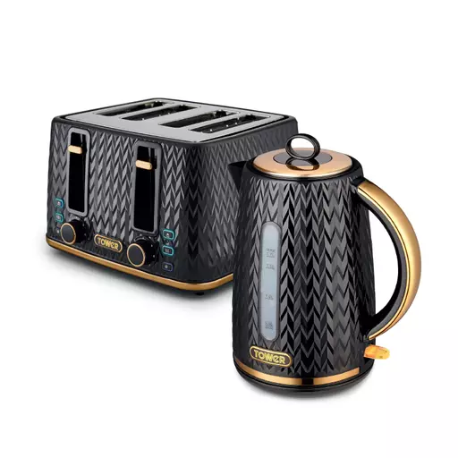 Empire Kettle & 4 Slice Toaster