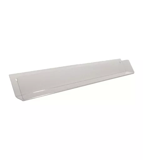 Clear Acrylic Wall Mounted Card Stand - 60cm
