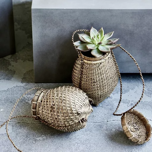 Basket, Balie, Nature (Set of 2)