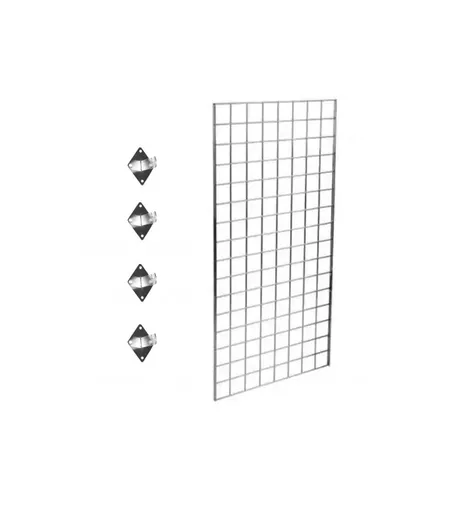 5ft Gridwall Display with Wall Mounting Brackets