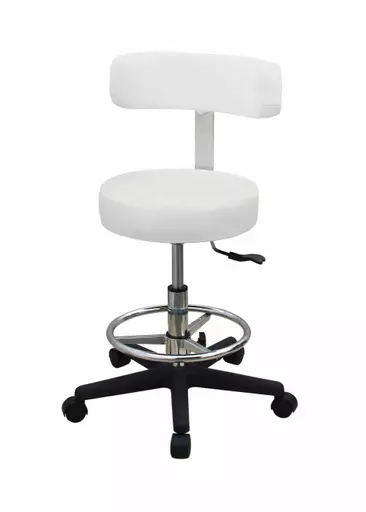 SkinMate Spa Stool Curved Back