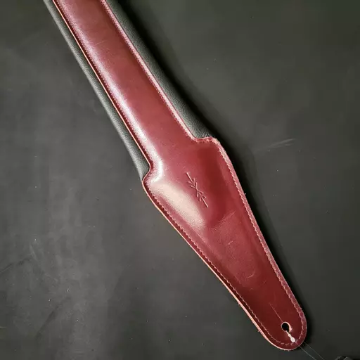 SOLD! BS66 Wine Red Bass Guitar Strap - old stock