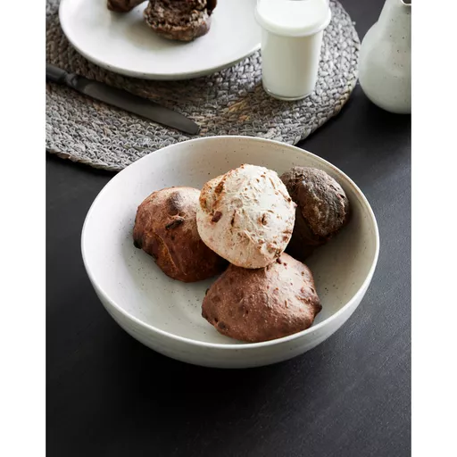 Bowl, Pion, Grey/White