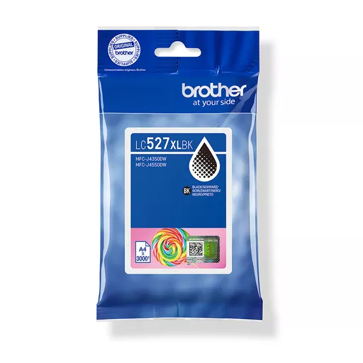Brother LC-527XLBK Ink cartridge black high-capacity, 3.5K pages ISO/IEC 19752 for Brother MFC-J 4350
