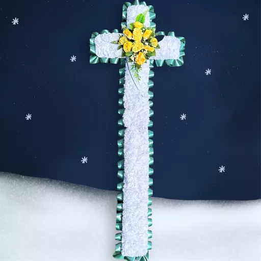 Cross Funeral Tribute - Religious - Traditional - Any colour
