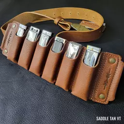 harmonica belt tan leather Pinegrove 134221.jpg