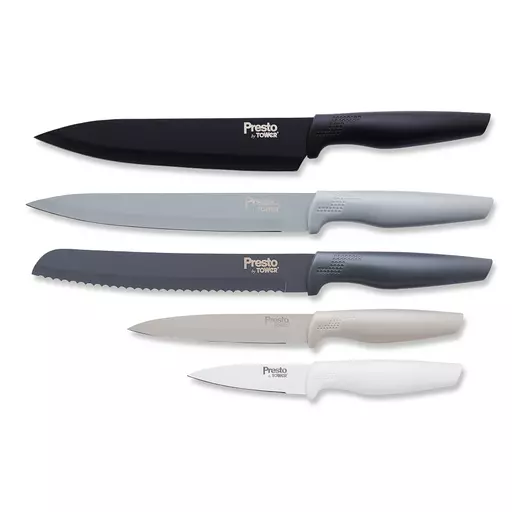 Presto by Tower 5 Piece Knife Set