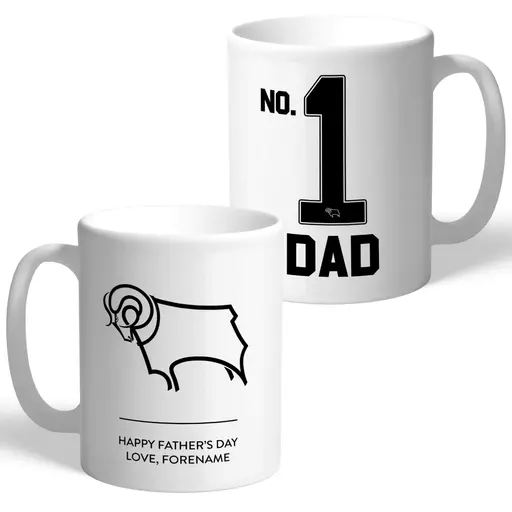 Derby County FC No.1 Dad Mug