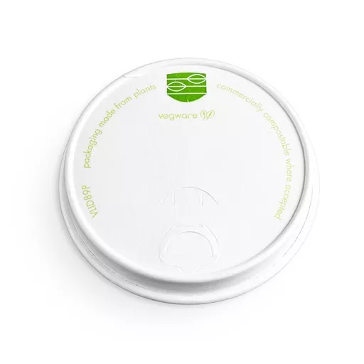 VEGWARE 89-SERIES PAPER HOT CUP LID - (1X1000)
