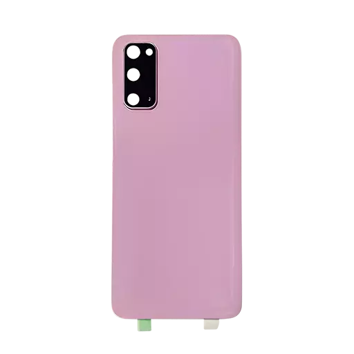 Back Cover (CERTIFIED - Aftermarket) (Cloud Pink) (No Logo) - For Galaxy S20 (G980)