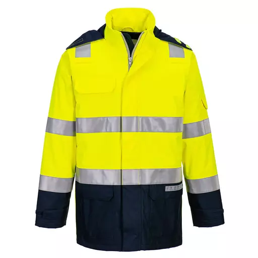 Bizflame Rain+ Hi-Vis Multi-Norm Contrast FR Jacket