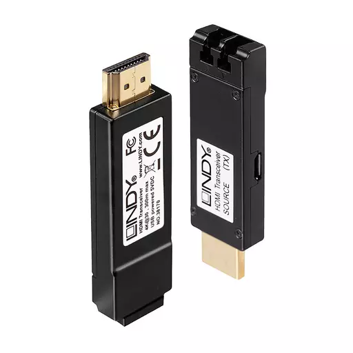 Lindy 300m Fibre Optic HDMI 2.0 10.2G Extender