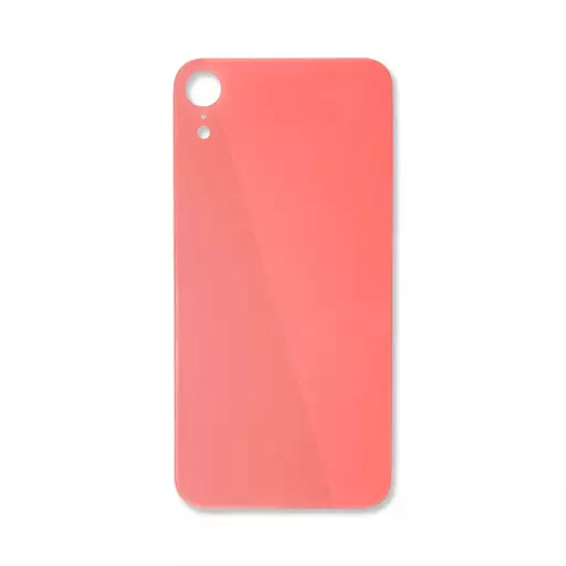 Back Glass (Big Hole) (No Logo) (Coral) (CERTIFIED) - For iPhone XR