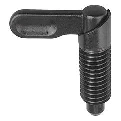 K0348 Indexing Plungers Form A Without Nut Natural Finish