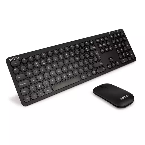 Veho HUT8 WZ-1 2.4ghz Slimline Wireless Keyboard & Mouse