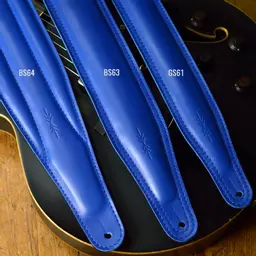 GS61 BS63 BS64 cobalt blue leather guitar strap by Pinegrove DSC_0301.jpg