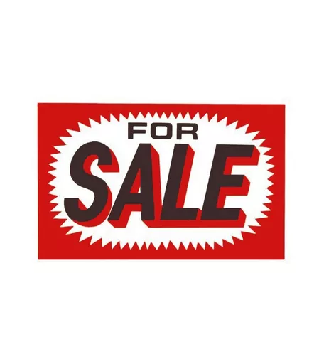For Sale / Sold Sign - 940mm x 345mm