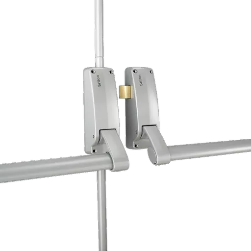 BRITON 377 Push Bar Double Rebated Door Panic Set