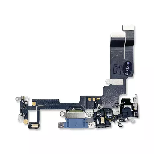 Charging Port Flex Cable (Blue) (RECLAIMED) - For iPhone 14
