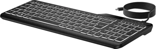 HP 405 Multi-Device Backlit Wired Keyboard