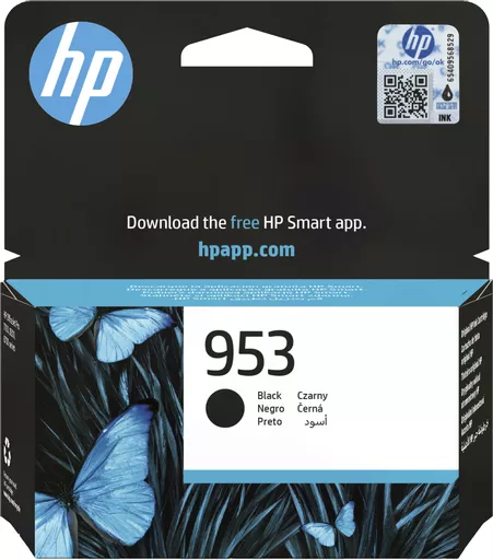 HP L0S58AE/953 Ink cartridge black, 900 pages 20ml for HP OfficeJet Pro 7700/8210/8710