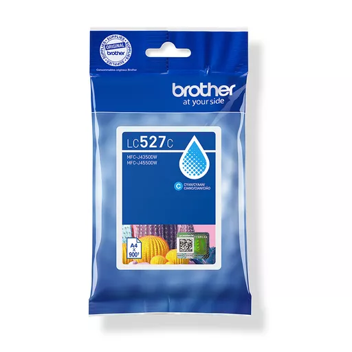 Brother LC-527C Ink cartridge cyan, 900 pages ISO/IEC 19752 for Brother MFC-J 4350