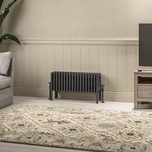 Imperia 6 Column Radiator 300 x 830mm Matt Anthracite
