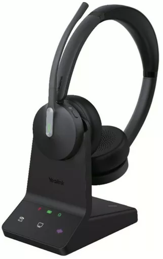 Yealink WH64 Dual Teams Headset Wireless Head-band Office/Call center Micro-USB Bluetooth Black