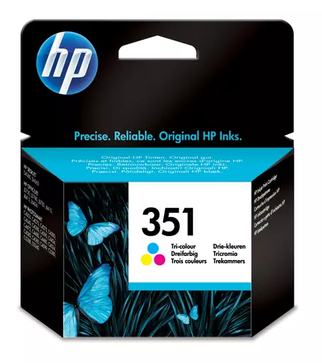 HP CB337EE/351 Printhead cartridge color, 170 pages ISO/IEC 24711 3,5ml for HP DeskJet D 4260/OfficeJet J 5700/PhotoSmart C 4280/PhotoSmart C 5280/PhotoSmart D 5300