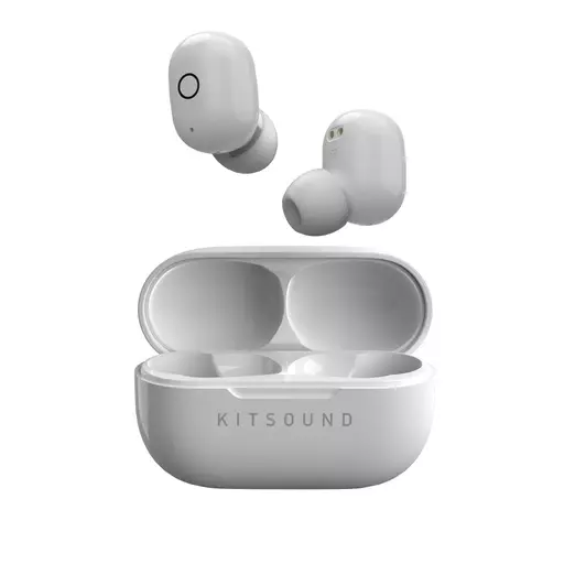 KitSound KSEDGE20WH headphones/headset Wireless In-ear Calls/Music USB Type-C Bluetooth White