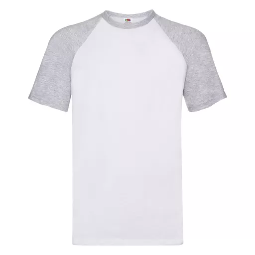 Men's Valueweight Short Sleeve Baseball T-Shirt