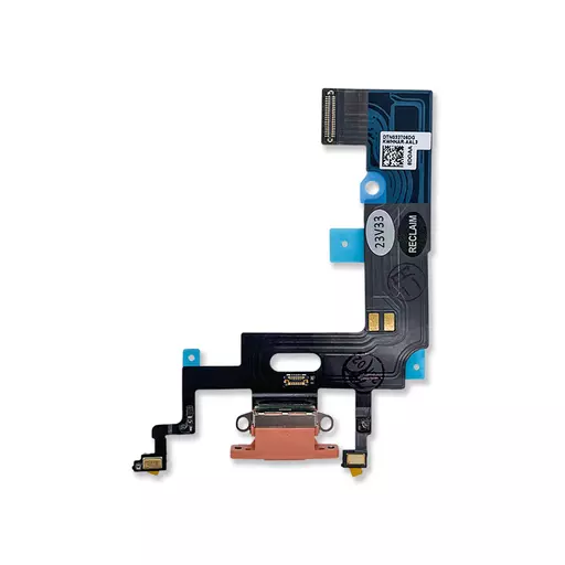 Charging Port Flex Cable (Coral) (RECLAIMED) - For iPhone XR