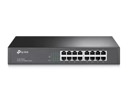 TP-Link TL-SF1016DS network switch Unmanaged Fast Ethernet (10/100) 1U