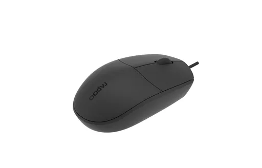 Rapoo N100-BK mouse Office Ambidextrous USB Type-A Optical 1600 DPI