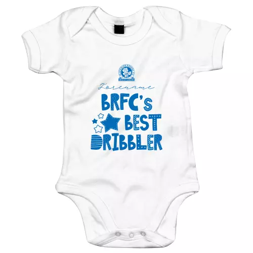 Blackburn Rovers FC Best Dribbler Baby Bodysuit