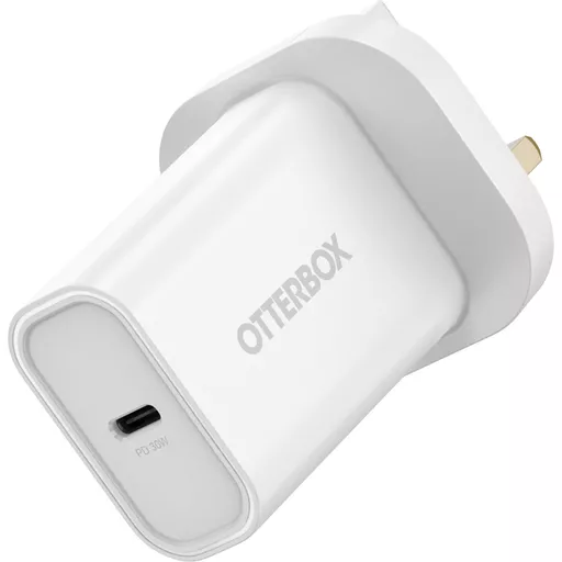 OtterBox Standard UK Wall Charger 30W - 1X USB-C 30W USB-PD White