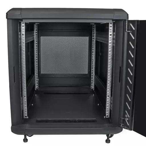 StarTech.com 12U Knock-Down Server Rack Cabinet with Casters - 29 in. Deep