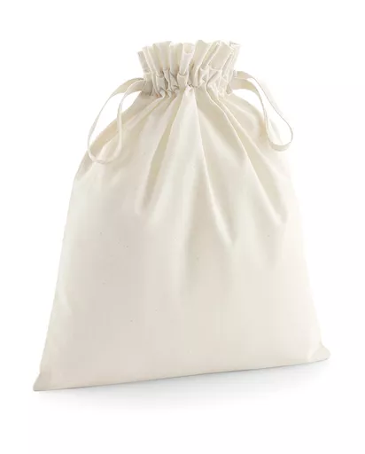 Organic Cotton Draw Cord Bag